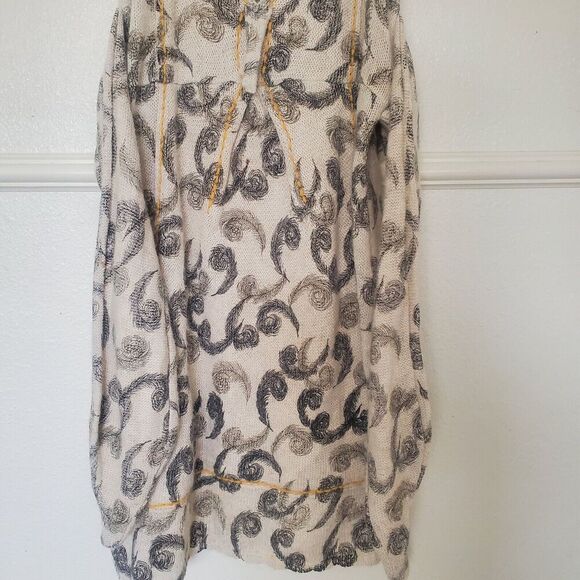 Anthropologie Sleeping On Snow Quills Sweater Dress Size S Small MSRP $168 - Picture 5 of 16